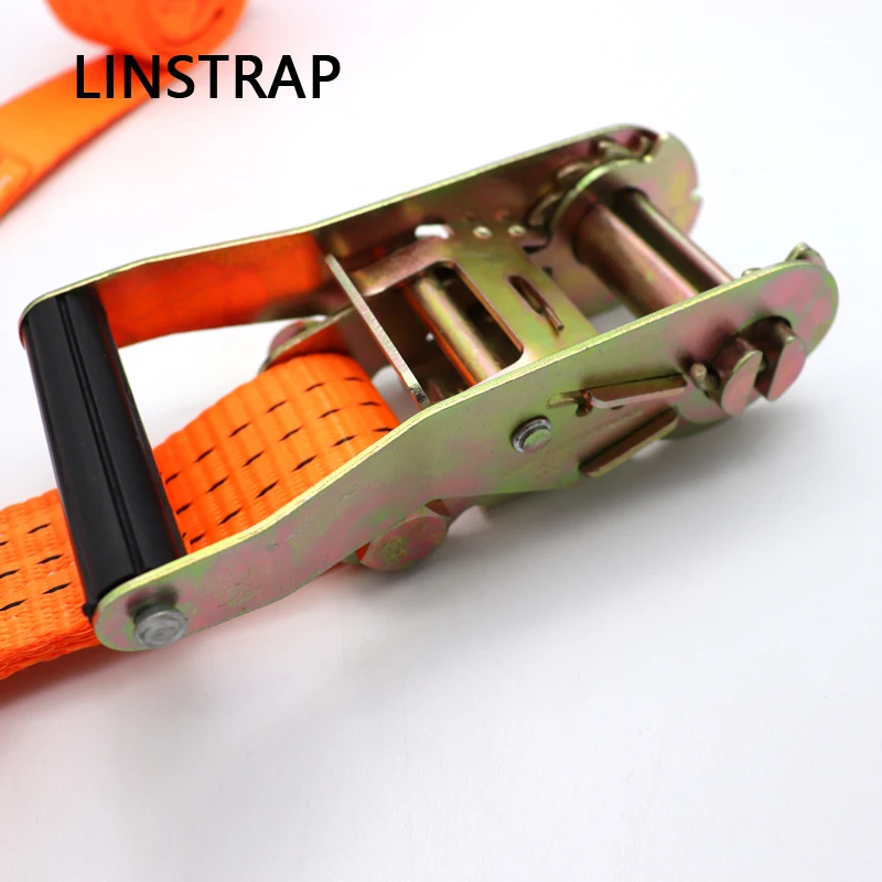 Straps Ratchet Fastening 50 Mm/ 10M Cargo Lashing Belt For Trailer