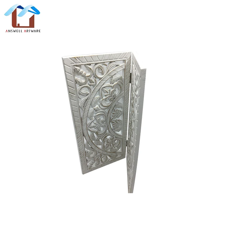 Home Decoration Room Divider Screen Wood Panel Dividers 2 Panel Hand Carved Screen Wooden Modern Interior Decoration Customized