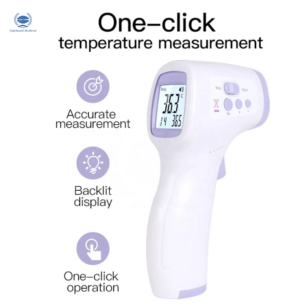 Medical Home Non-Contact Thermometer Electronic Digital Infrared Forehead Thermometer