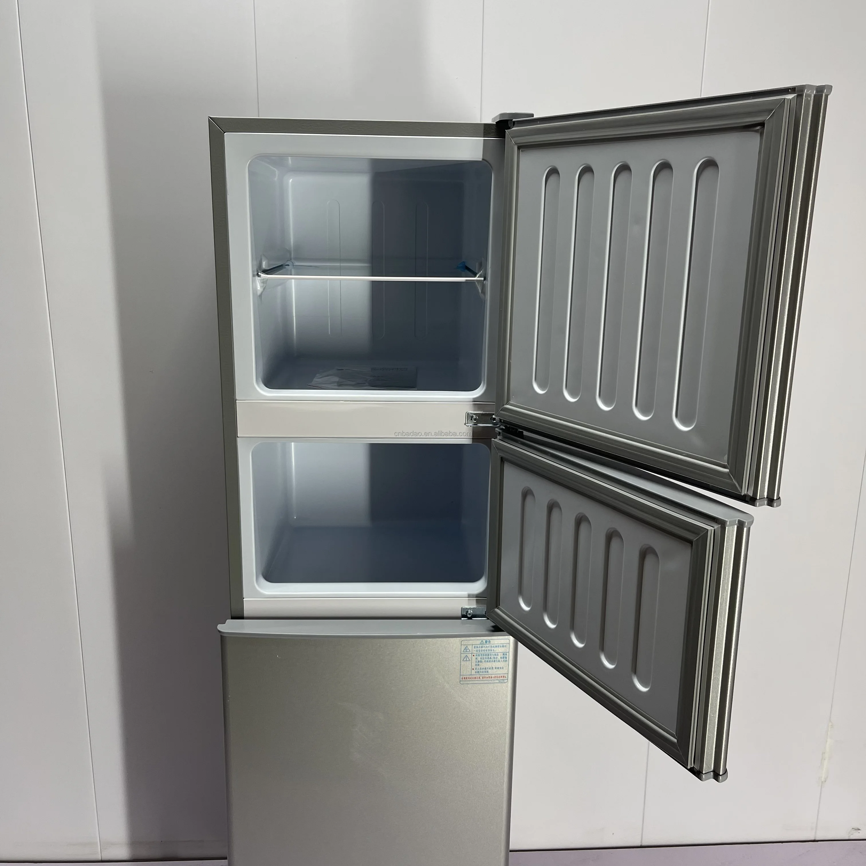 Hot selling VCM stainless three door medium volume household modern style French three-door refrigerator