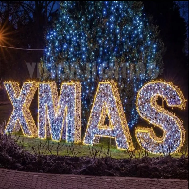 English outdoor indoor garden street large, medium and small landscape lighting 2D3D custom decorative lights digital