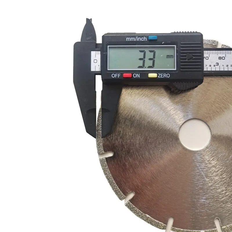 Industrial grade 125mm 5 inch ceramic tile ceramic slate porcelain diamond electroplated cutting and polishing cutting disc