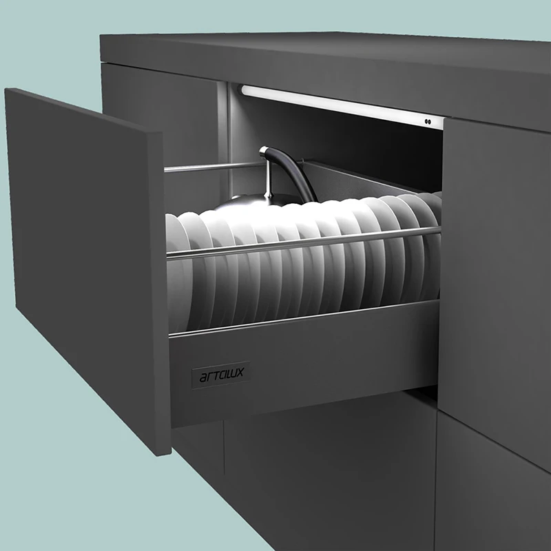 12V NEW light automatic drawer led with sensor, automatic open drawer light Artcilux A2500