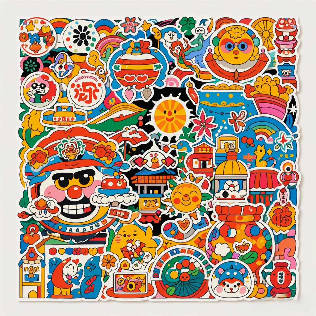 Animal Stickers For Children Girls Notebook Scrapbook Book Bottle Decorative Stickers Pack