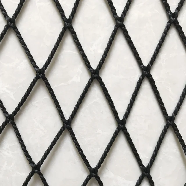 Полиэтиленовая скрученная сетка без узлов