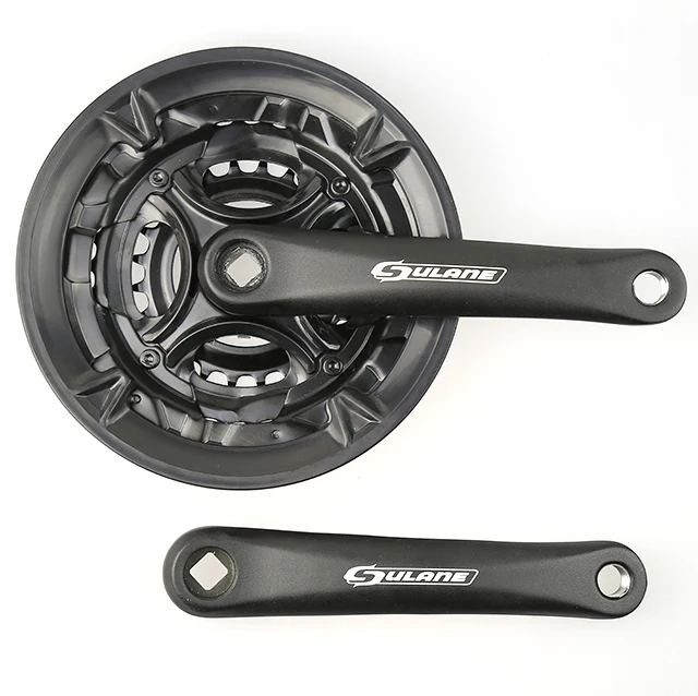 Forged crank arm steel link and plastic chain cover Hot selling bicycle sprockets