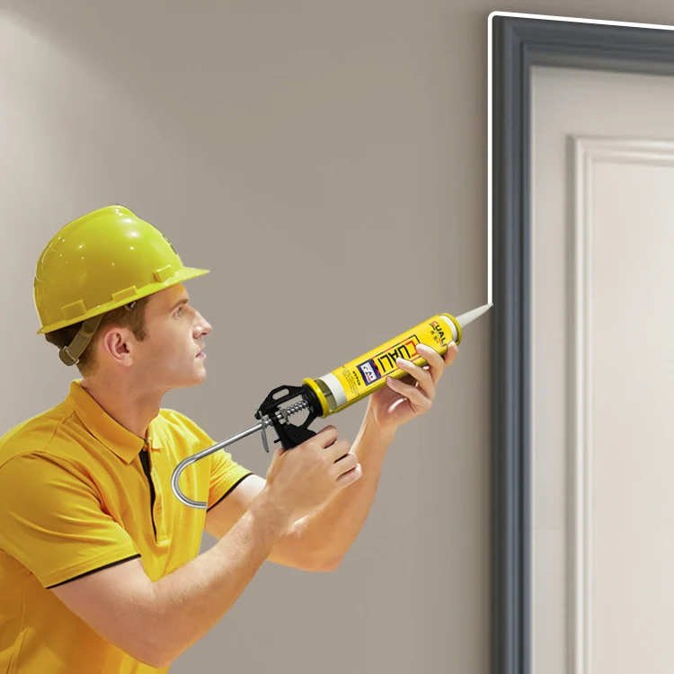 Waterproof Bathroom Door Window Glass Gap Sealer Adhesive General Neutral Silicone Sealant