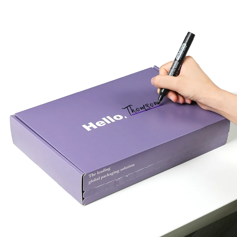 Hot sale Custom Printed Carton Corrugated Foldable Postal Delivery Tuck End Corrugated Paper Mailer Shipping Boxes