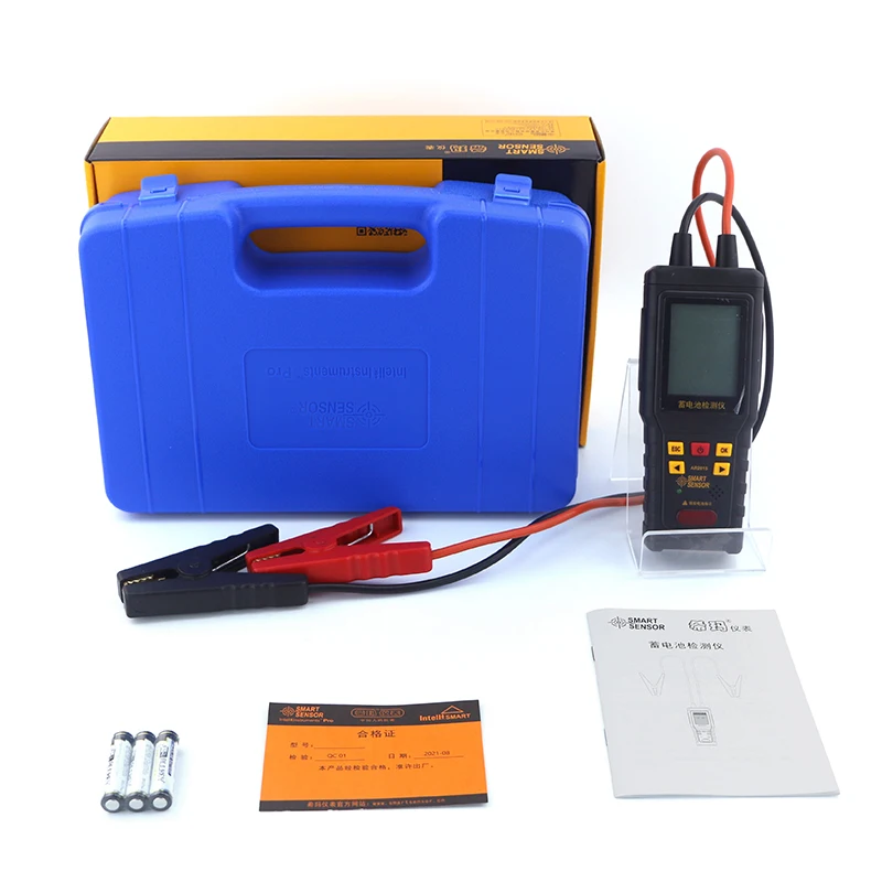 12V 24V Car Battery Tester 100-1700 CCA Load Tester Automotive Digital Battery Analyzer Charging Cranking System
