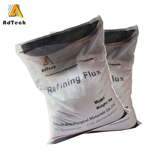 Aluminum Refining Deslagging Cover Degassing Flux For Aluminium Dross