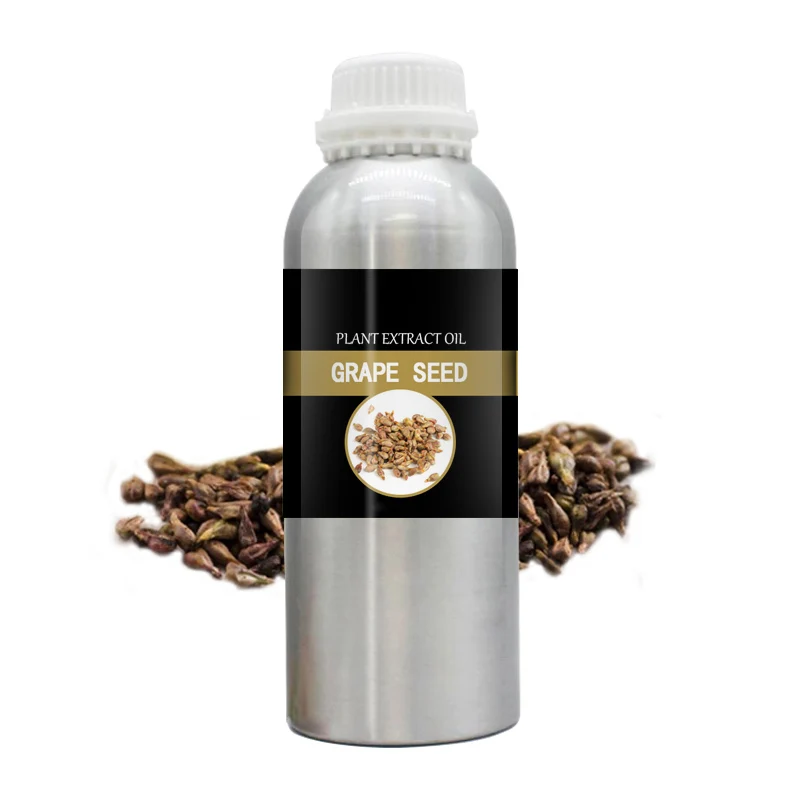 Pure Cold Pressed Grape Seed Oil Factory Wholesale Bulk Grape Oil for Face Body Massage Oil Natural