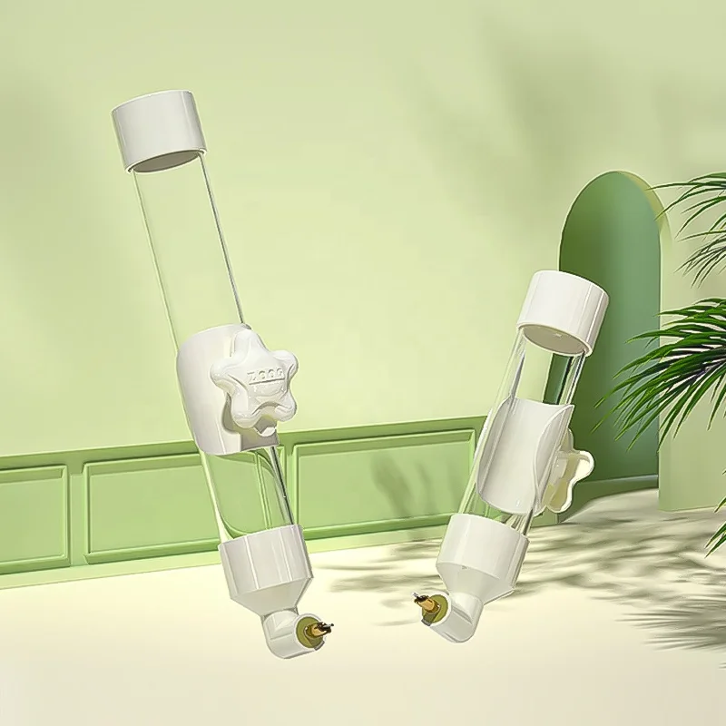 Dropshipping Bird Supply Water Feeder Parrot Canary 220ml 260ml Hanging Firing Pin Drinker Bird Water Dispenser