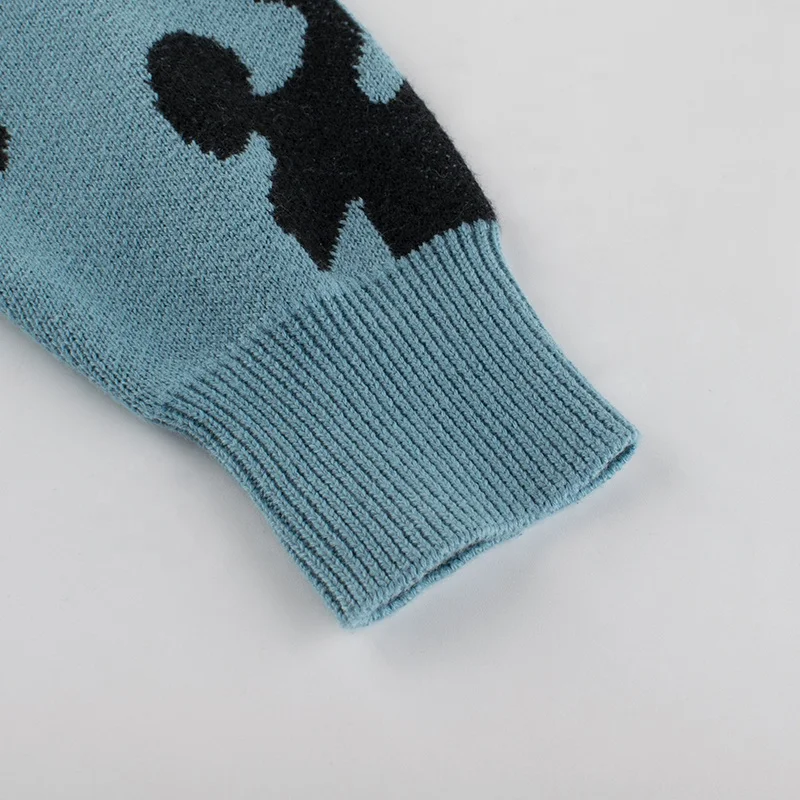 
Wholesale Unisex Kids Clothes Autumn Knitted Cartoon Design 100% Cotton Boys Girls Baby Knit Sweater 