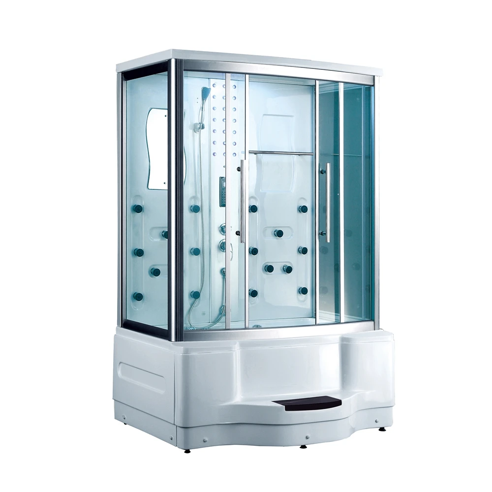 Угловая Массажная кабина, ванночка, Паровая Ванная, душевая кабина
