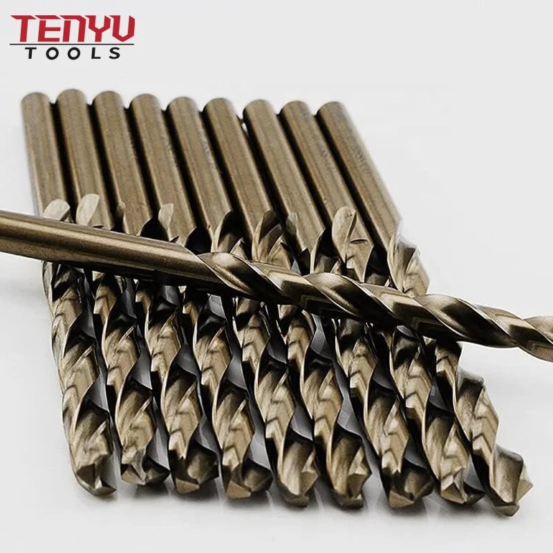 High Precision 8.5mm HSS Cobalt Brocas Drill Bits for Metal Stainless Steel