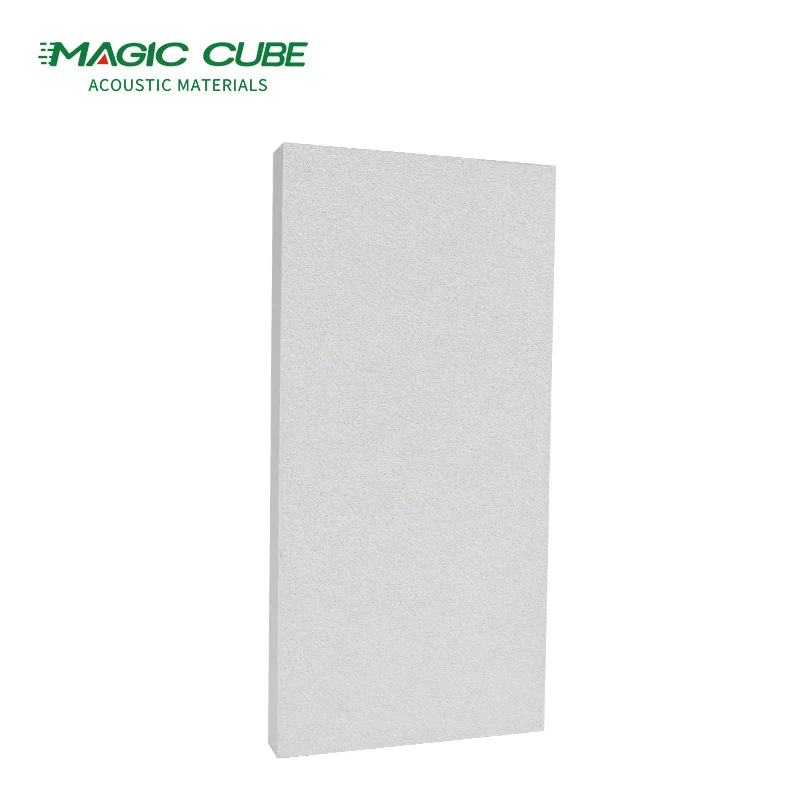 Wholesale Soundproofing Ceiling Mineral Fiberglass Ceiling Acoustical Tile Factory Glass wool Ceiling Panel Like Armstrong panel