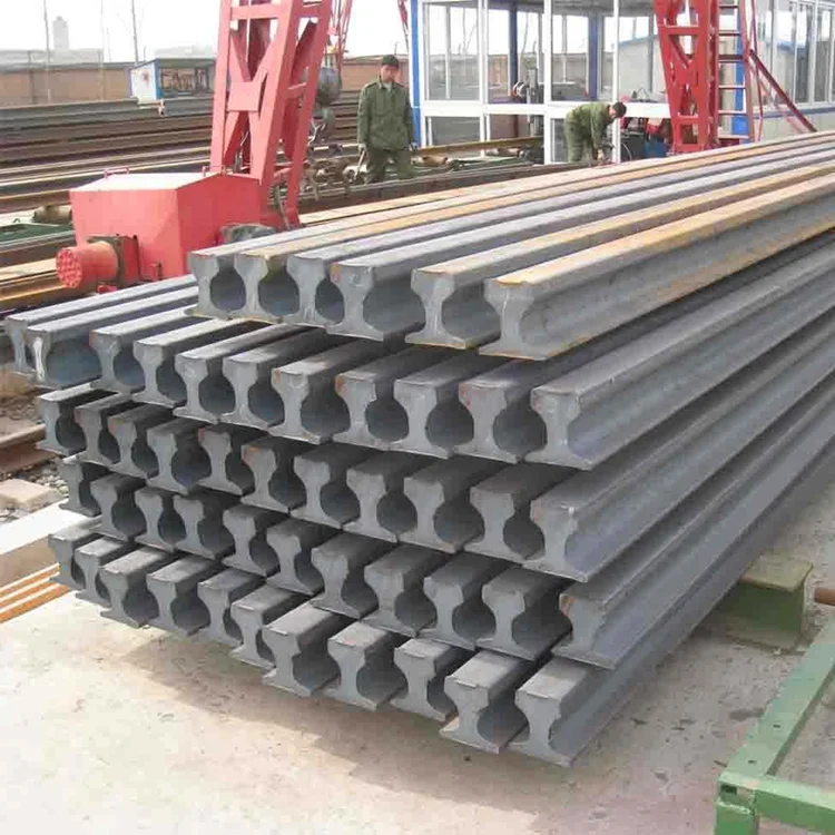 Free Sample for check first Railroad Steel Rail 43kg/m 50kg/m 60kg/m 75kg/m U75V R260 Heavy Train Rail