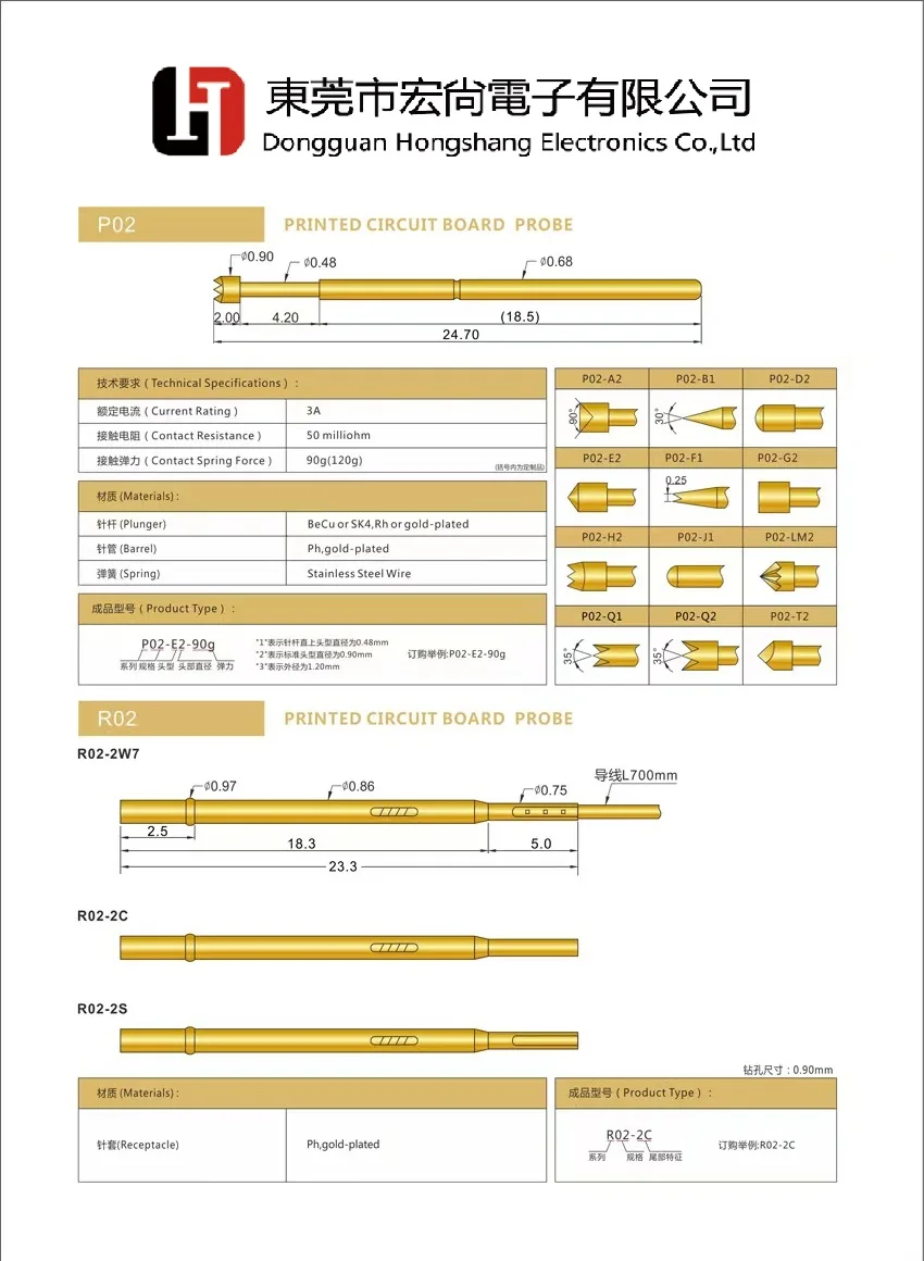 pogo Spring Loaded customized Right Angle Pin Twist Contact 1mm Single Gold Plated SMT Smd 4 12 Pins Magnetic Pogo Pin Connector
