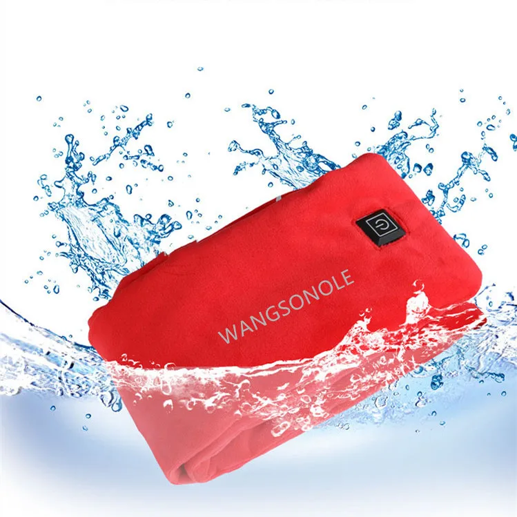 Factory Velvet Customized Temperature Adjustable Heated Scarf USB Winter Neck Warmer