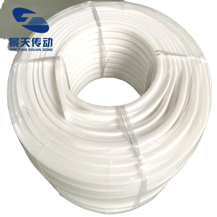 Белая полиуретановая pu промышленная Трансмиссия v конвейерная лента