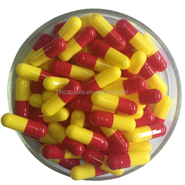 transparent empty hard gelatin capsule