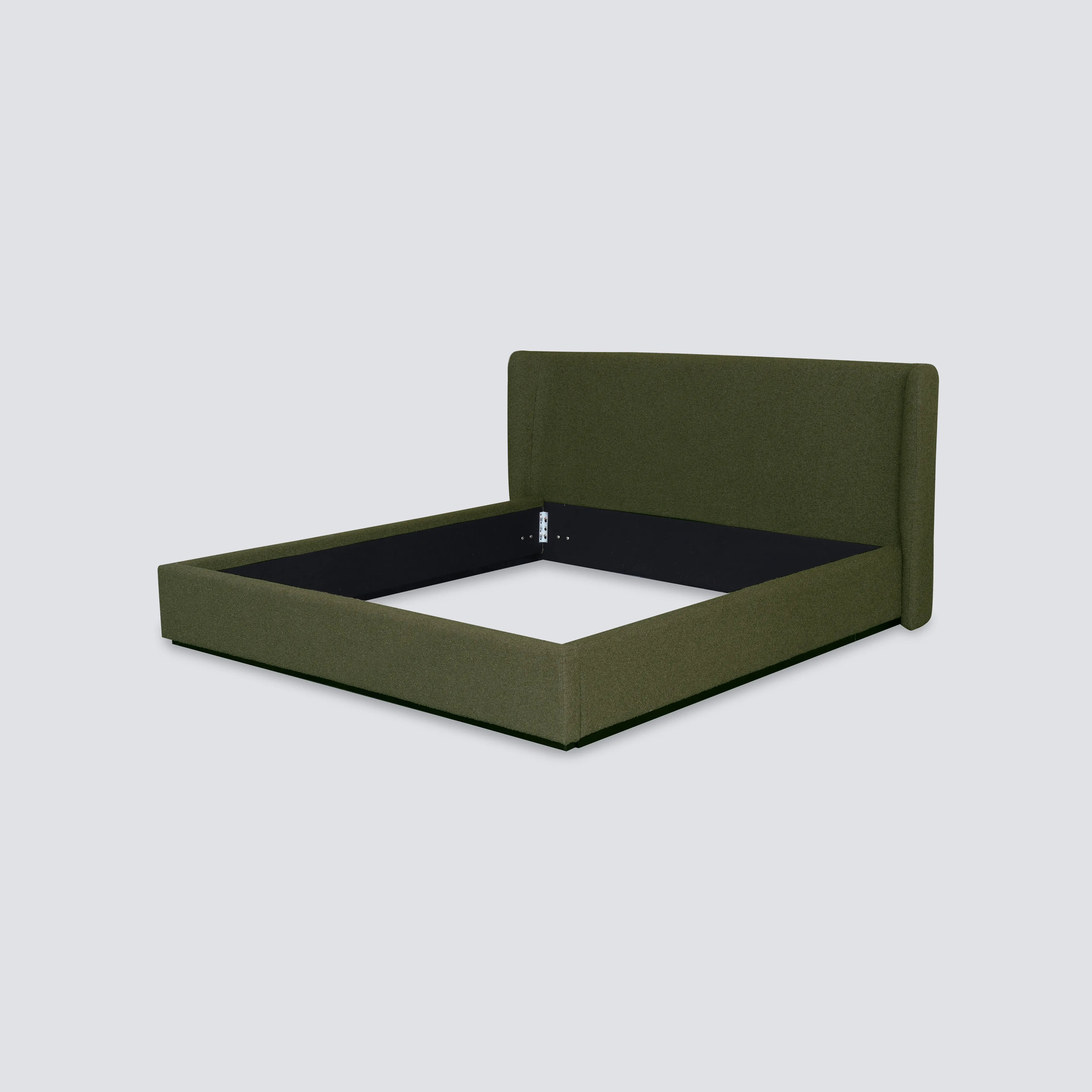 NS FURNITURE Modern Design King Size Bed Fabric Luxury Upholstery Bed Boucle Bedroom Furniture Upholstery Decoration