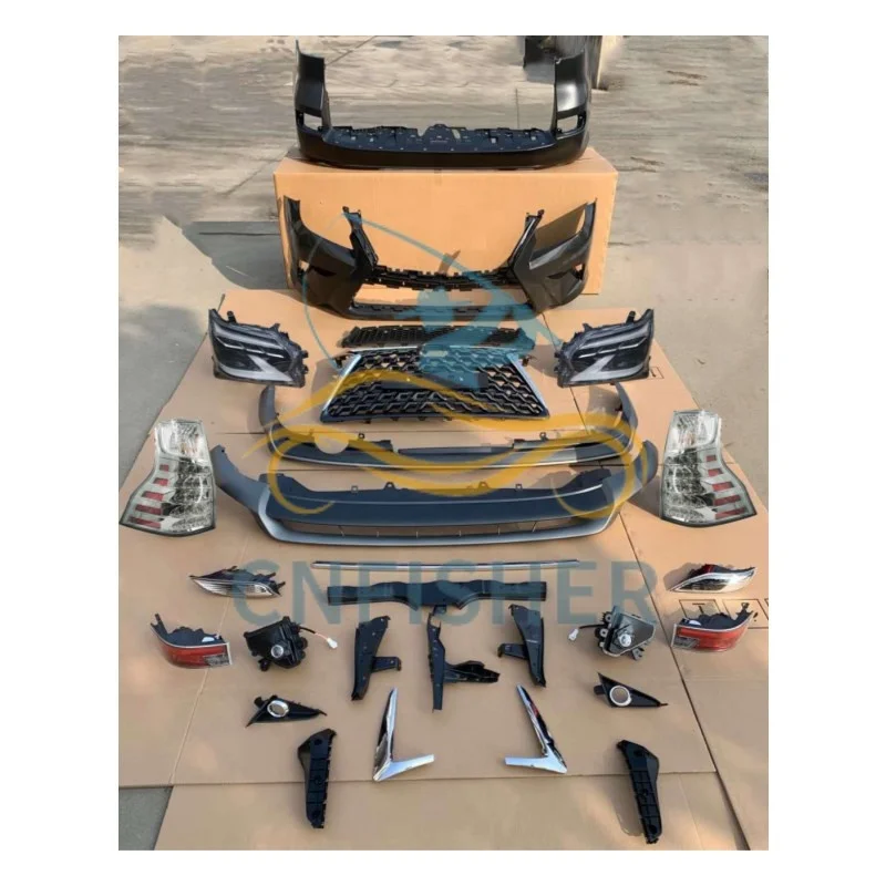 Cnfisher High Quality Body Kit Upgrade Kit Facelift Kit For 2010 LEXUS GX460 Upgrade To 2020 2021 Model