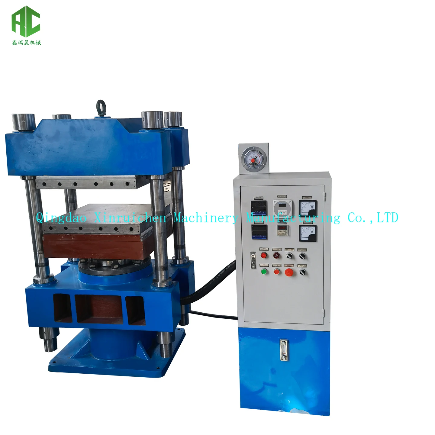 China rubber vulcanizer manufacture rubber shoe sole making/hot press/pressing machine