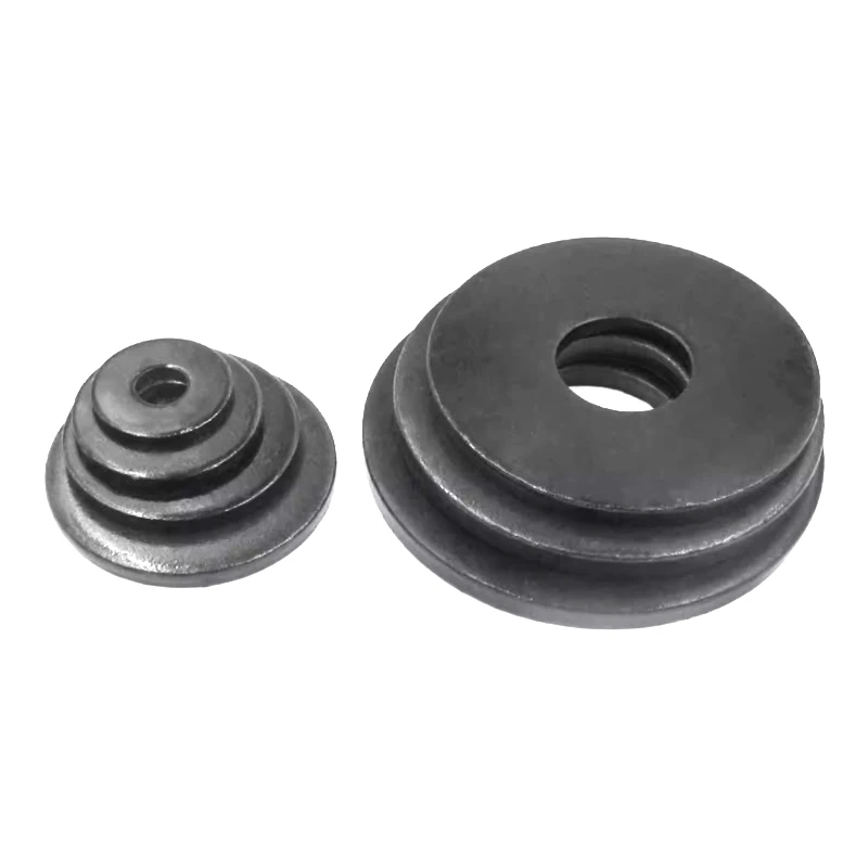 Black Grade 8 Metal Flat Washer, Meson Huasi Thickened Flat Washer M3M4M5M6M8M10M12M16-M30