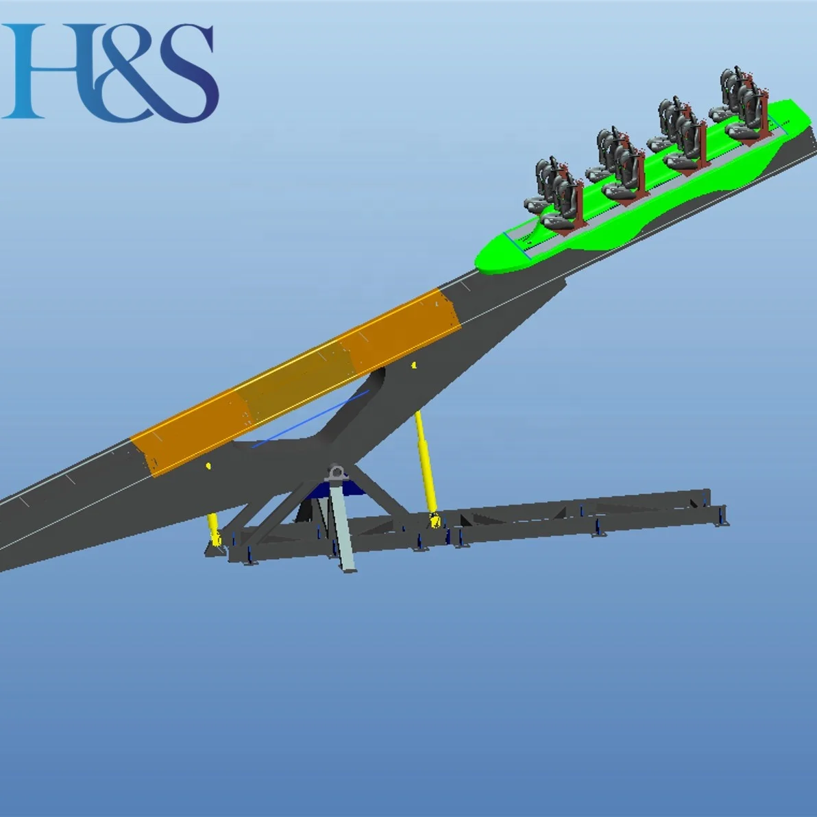 
Seesaw Amusement Rides Roller Coaster 