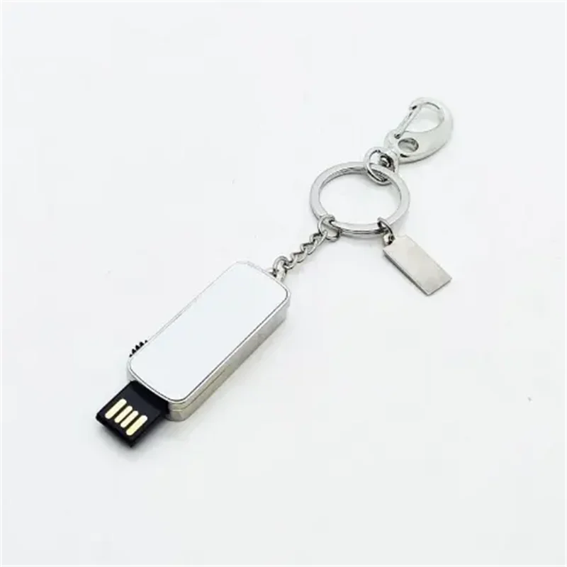 Высококачественный модный Push-Pull USB 2 0 флэш-накопитель с хрустальным логотипом новый металлический ключ 8-64 ГБ Емкость usb диск памяти