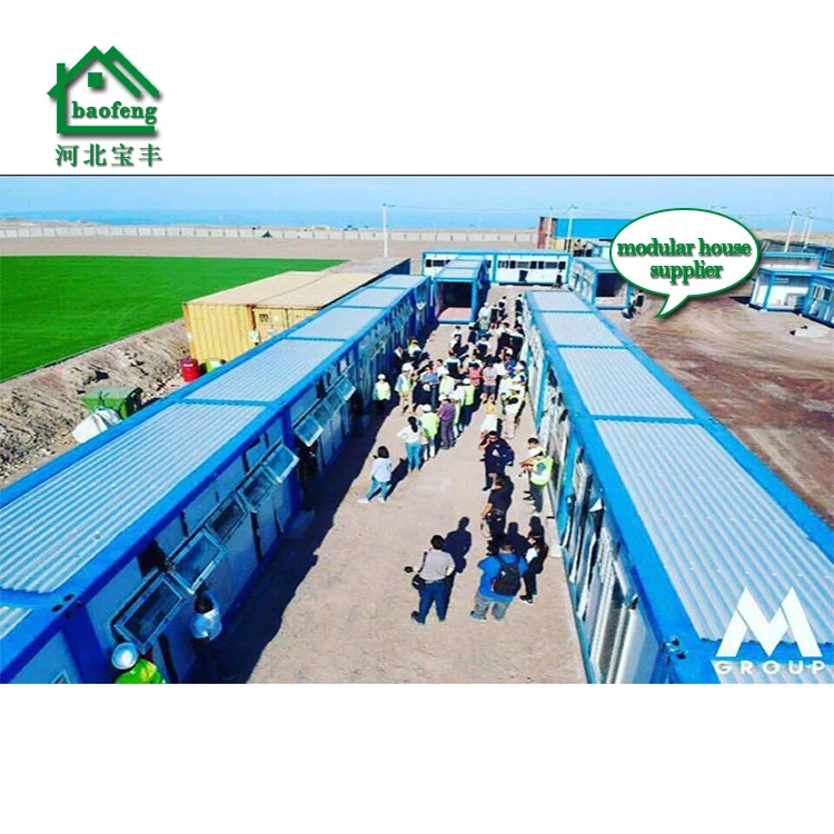 ISO9001 certification flat pack collapsible 20ft container houses to Myanmar 2 Bedroom Home Container