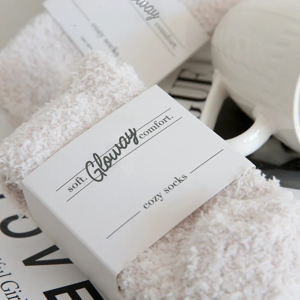 Gloway Holiday Mom Dad Souvenirs Gift Present Whit Ceramic Mug And Socks Gift Set With Custom Gift Box Package