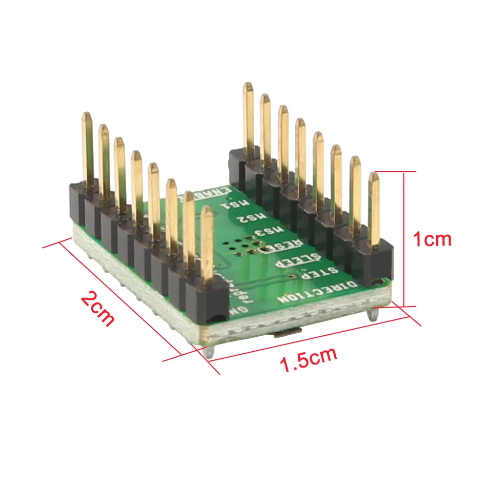 3D Printer Parts StepStick With Heat sink Carrier Reprap RAMPS 1.4 1.5 1.6 MKS GEN A4988 Stepper Motor Driver