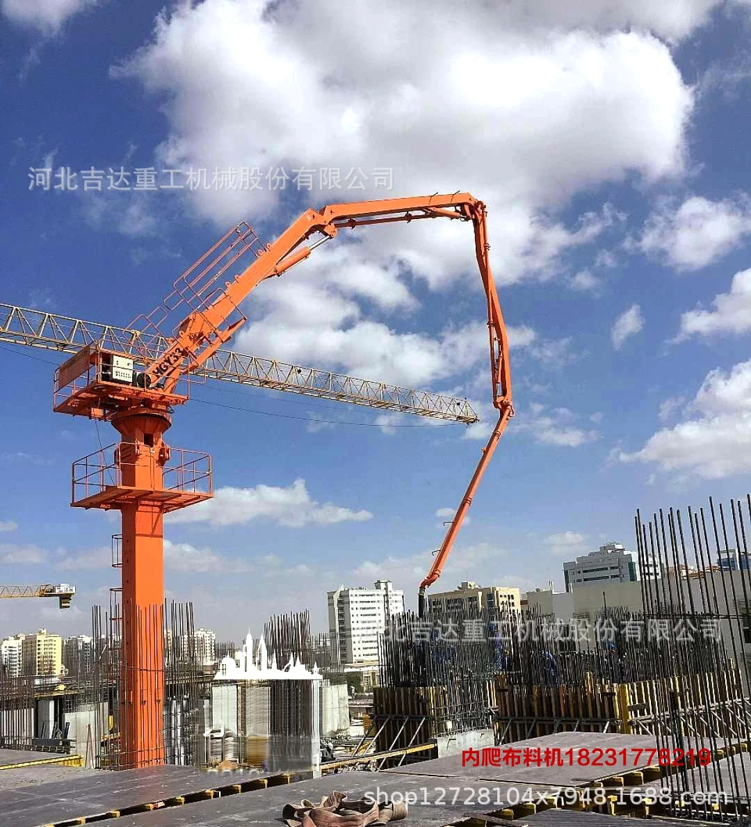 
Elevator-fixed placing boom 28m 32m 33m self-climbing concrete placing boom/ concrete distributor/concrete placer 