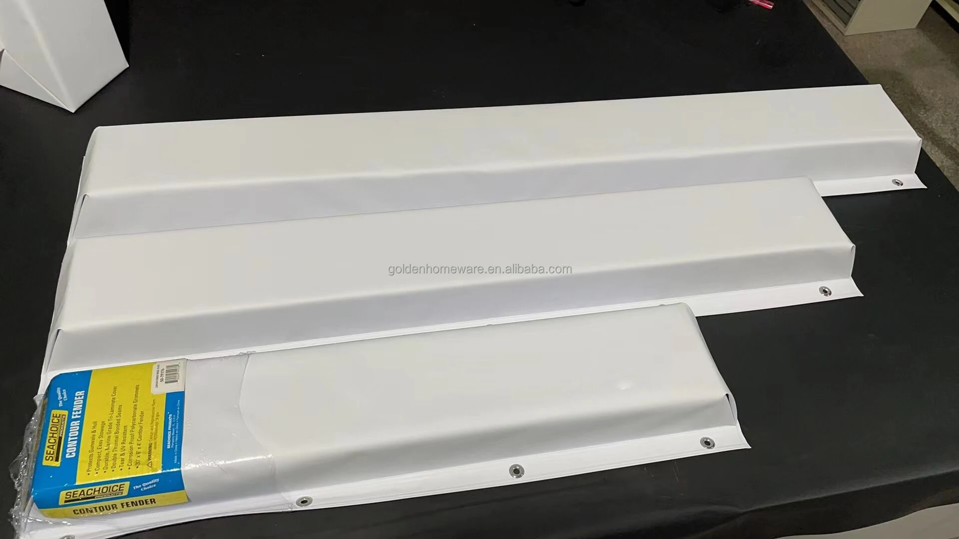 UV-proof Marine Grade Boat Docking Bumper Fender with Nylon Ropes