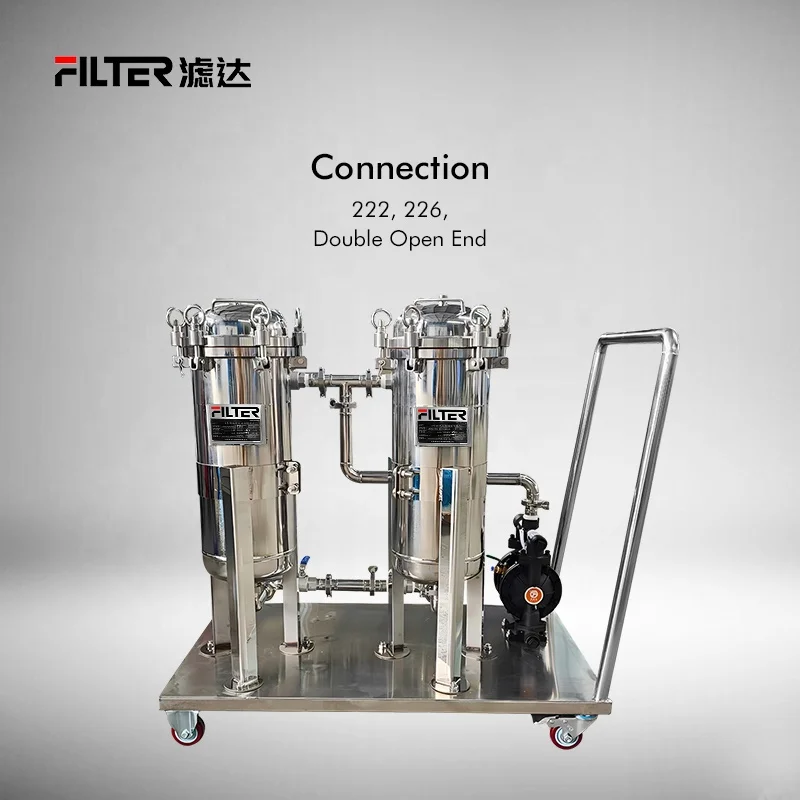 Practical And Economic Design portable 20 inch activated carbon pleated filter element filter housing