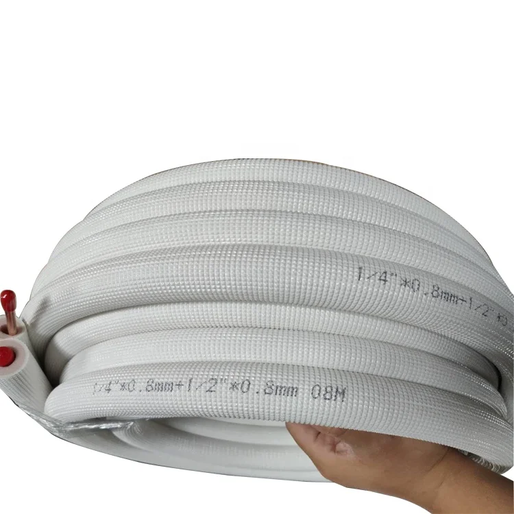 Refrigeration 1/4 1/2 insulated ac split air conditioner cheap copper tube pipes roll r410a