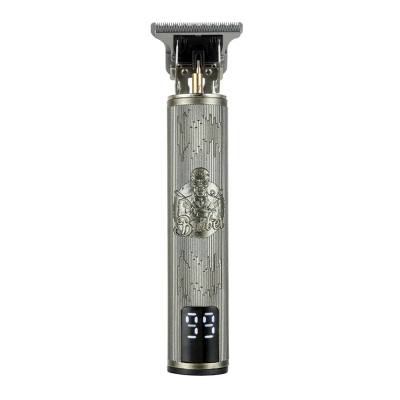 Wholesale T blade T9 Mini Hair Clipper Machine Electric Razors For Men LED Digital Display Trimmer