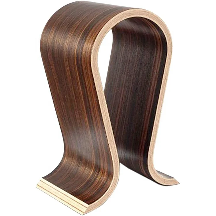 Walnut Earphone Stand Game Earphone Desktop Arch Stand