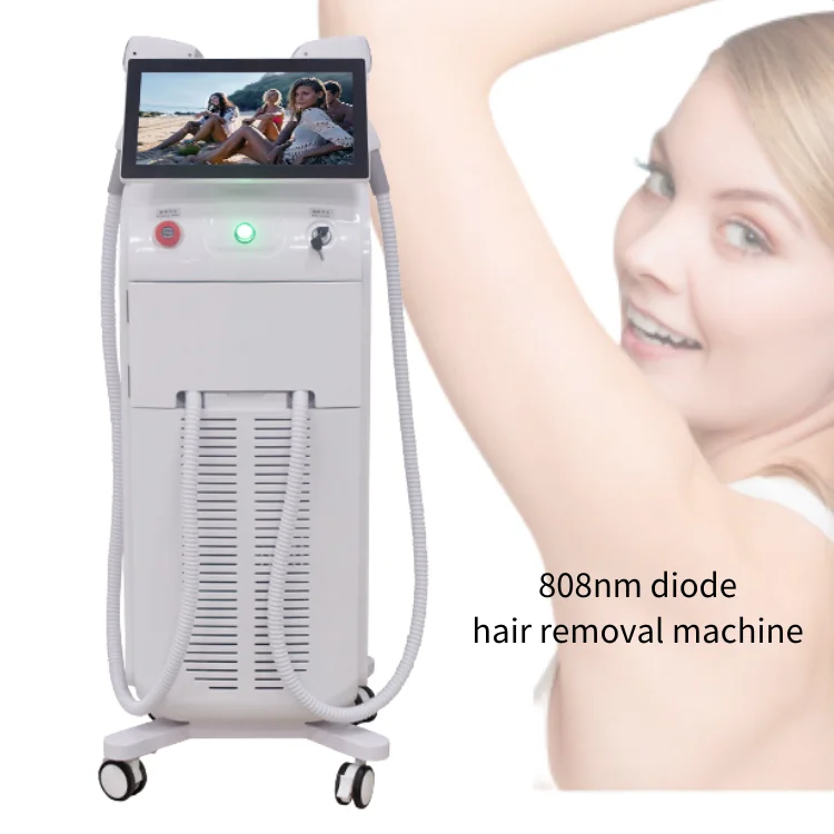 1200w Big Power 3 Waves Laser Removal Hair Tattoo Removal Machine Nd Yag Laser