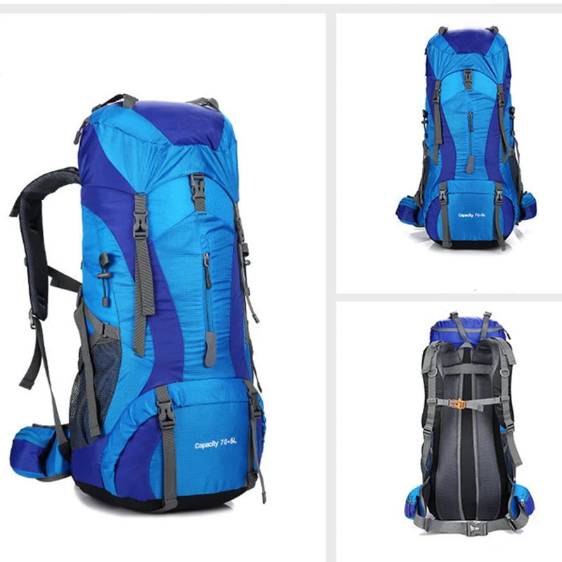 Trekking Backpack Tactical Mountaineering Backpack 75l Hiking Camouflage Custom Oxfordle Campingwaterproofleisure Waterproof