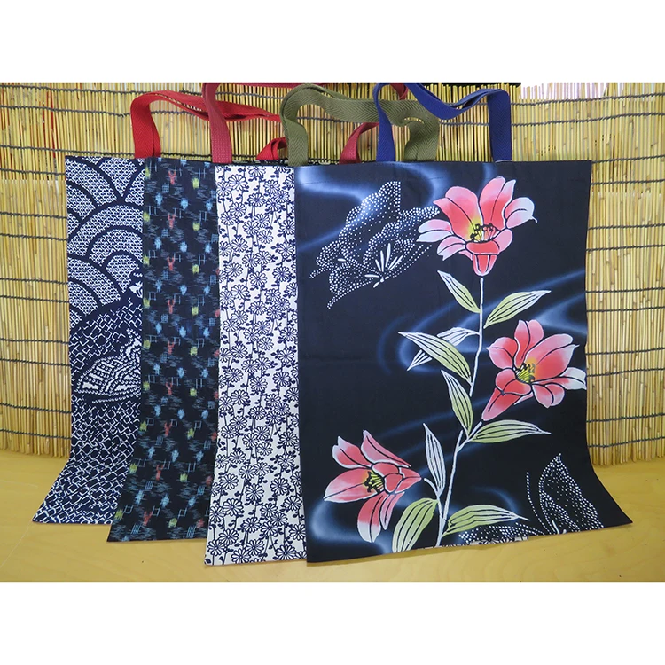 Portable beautiful simple shopping organic cotton cloth tote bags