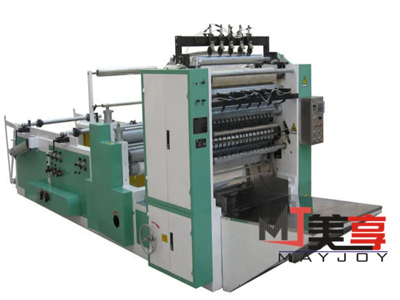 Automatic Box Drawing Facial Tissue Paper Cutting Machine/Paper Embossing Machine/Paper Folding Machine