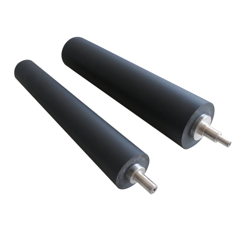 Custom Rubber Coated Roller Conveyor Belt Idler Rubber Roller