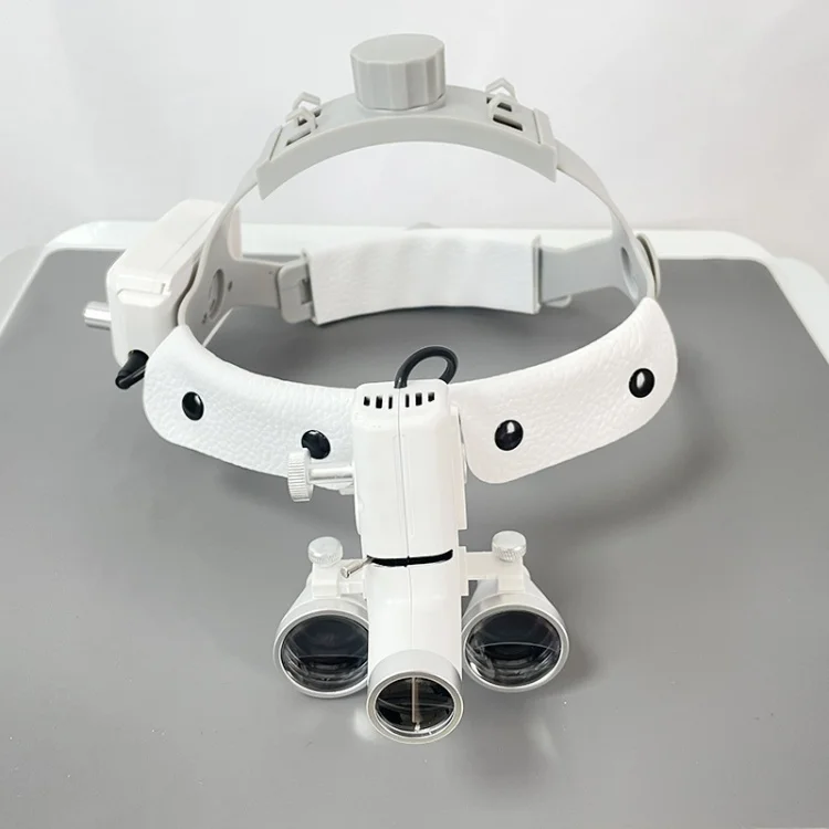 Headband Medical Headlight 3.5X Dental Surgical Medical Binocular Loupes Magnifier