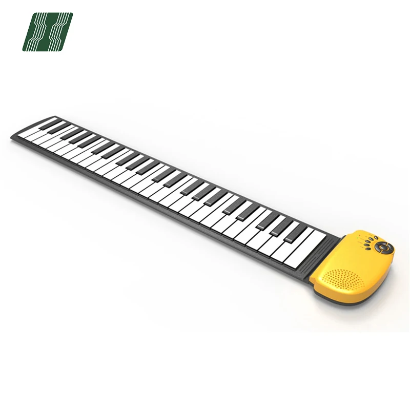 Лидер продаж 49 клавиш силиконовый рулон пианино портативный электронный интерфейс USB