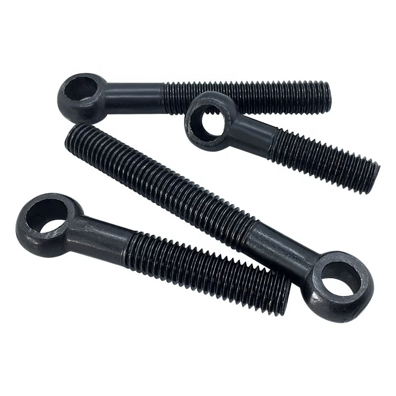 Grade 4.8/8.8/10.9 Steel Eye Bolts DIN 444 Swing Bolts With Plain Finish Turned Joint Screws