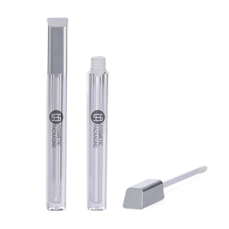 3ml Wholesale Custom Empty White Lipgloss Packaging Luxury Liquid Lipstick Tube
