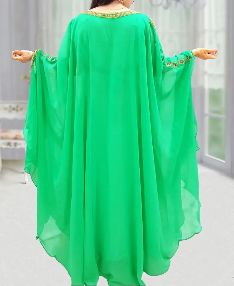 Dubai Abaya Muslim dress Women Evening Dresses Moroccan Wedding Kaftan Abaya plus size islamic clothing